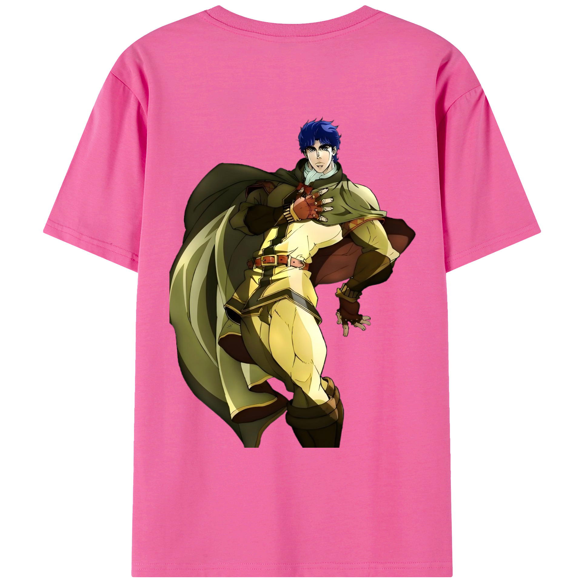 （画像用） ジョジョの奇妙な冒険 /ジョナサン?ジョースター JoJo's Bizarre Adventure Jonathan Joestar レディース半袖Tシャツ(バックプリント)